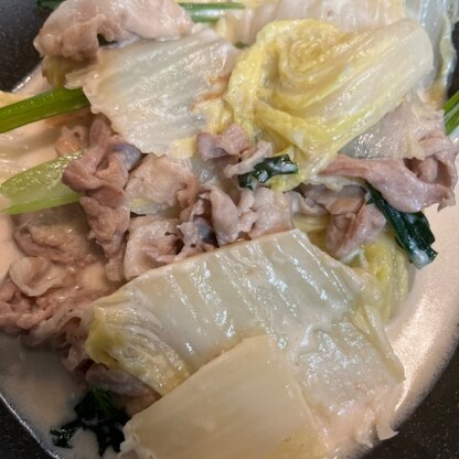 豚バラと白菜でいつもと違う料理ができました。おいしいレシピをありがとうございました^_^